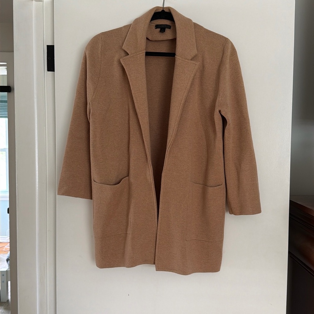 J crew sweater blazer